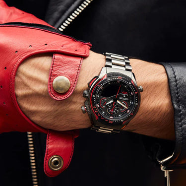 Citizen Eco-Drive Promaster SST Black Red SS